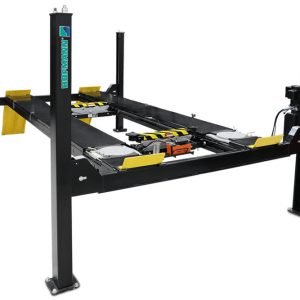 Hofmann EELR728APKG 12,000 lb. ALI Certified 4-Post Alignment Lift with (2) 6K Rolling Jacks