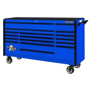 Extreme Tools 72" DX Series 17-Drawer Roller Cabinet