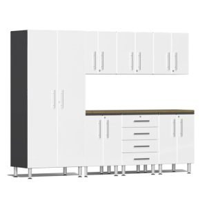 Ulti-MATE Garage 2.0 Series 8-Piece Kit with Bamboo Top