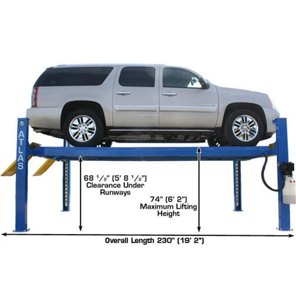 Atlas 412 Commercial Grade 12,000 lb. 4-Post Lift 5 Atlas 412 Commercial Grade 12,000 lb. 4-Post Lift - Image 5