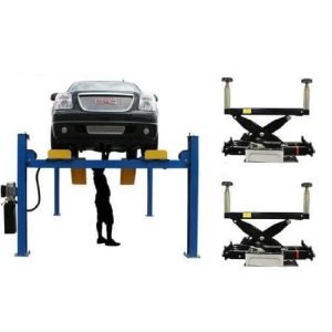 Atlas 414A Alignment Lift + RJ8 Rolling Jacks Combo