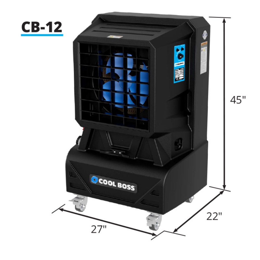 Cool Boss CB-12SL Portable Evaporative Air Cooler 2 Cool Boss CB-12SL Portable Evaporative Air Cooler - Image 2