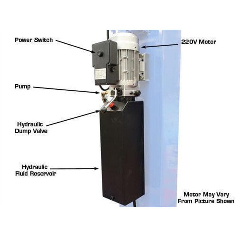 Atlas 414A 14,000 LB 4-Post Alignment Lift w/Turntables 13 Atlas 414A 14,000 LB 4-Post Alignment Lift w/Turntables - Image 13