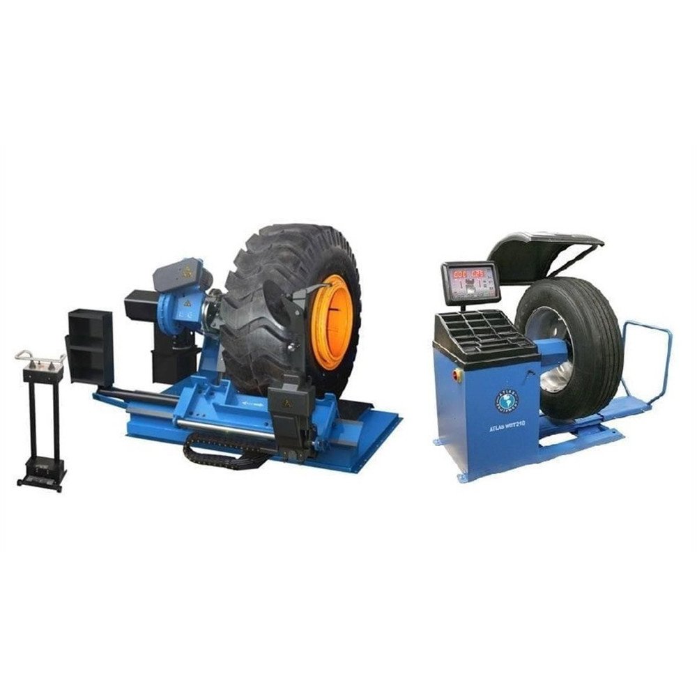 Atlas TTC306 Tire Changer+WBT210 Wheel Balancer Combo 1 Atlas TTC306 Tire Changer+WBT210 Wheel Balancer Combo