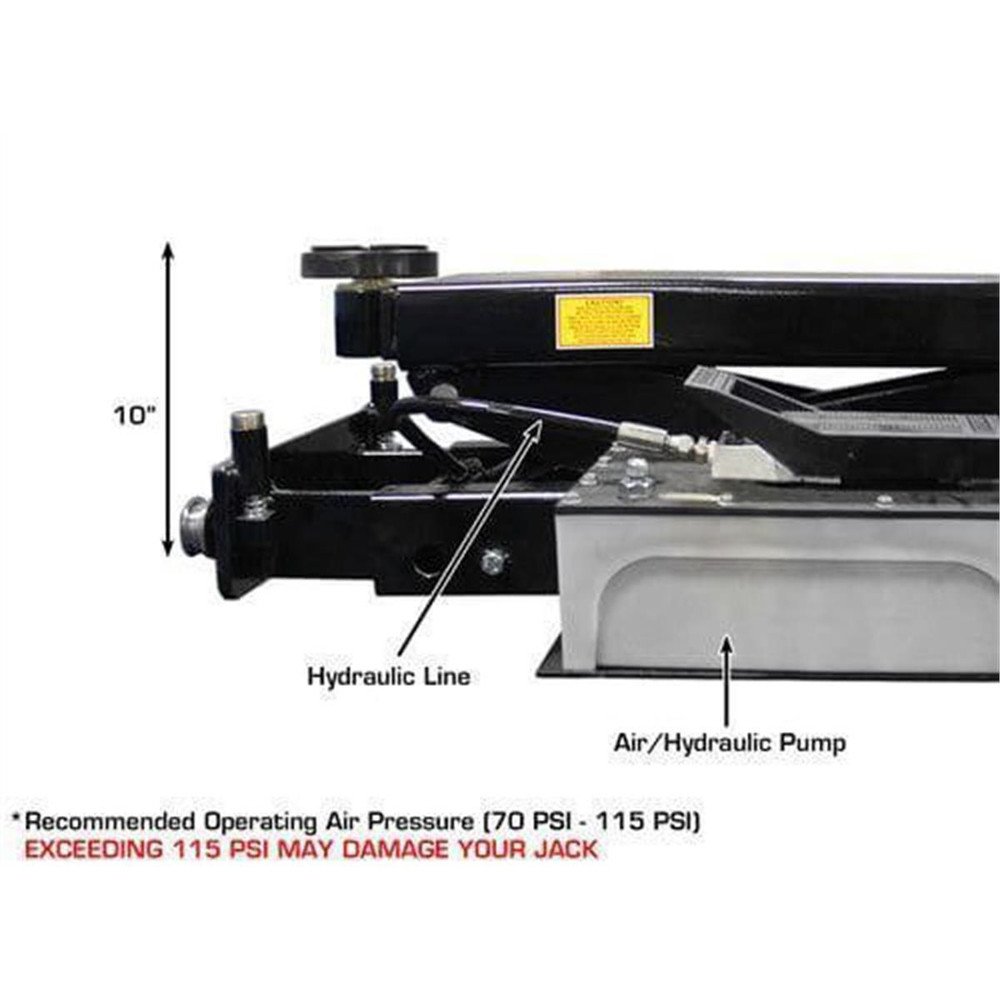 Atlas PX16A Scissor Alignment Lift and RJ8 Rolling Jacks Combo 15 Atlas PX16A Scissor Alignment Lift and RJ8 Rolling Jacks Combo - Image 15